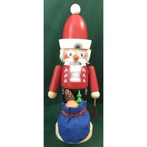 Steinbach Wooden Nutcracker - 2008 Alpine Santa 13” tall w/hangtag